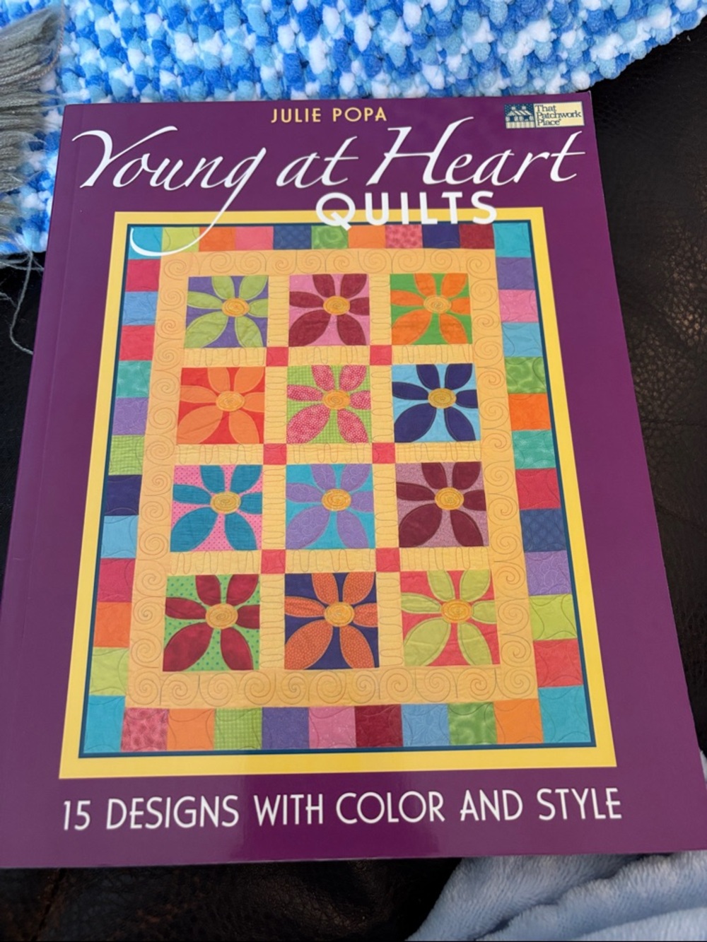 Young at Heart Quilts - Purple Cover